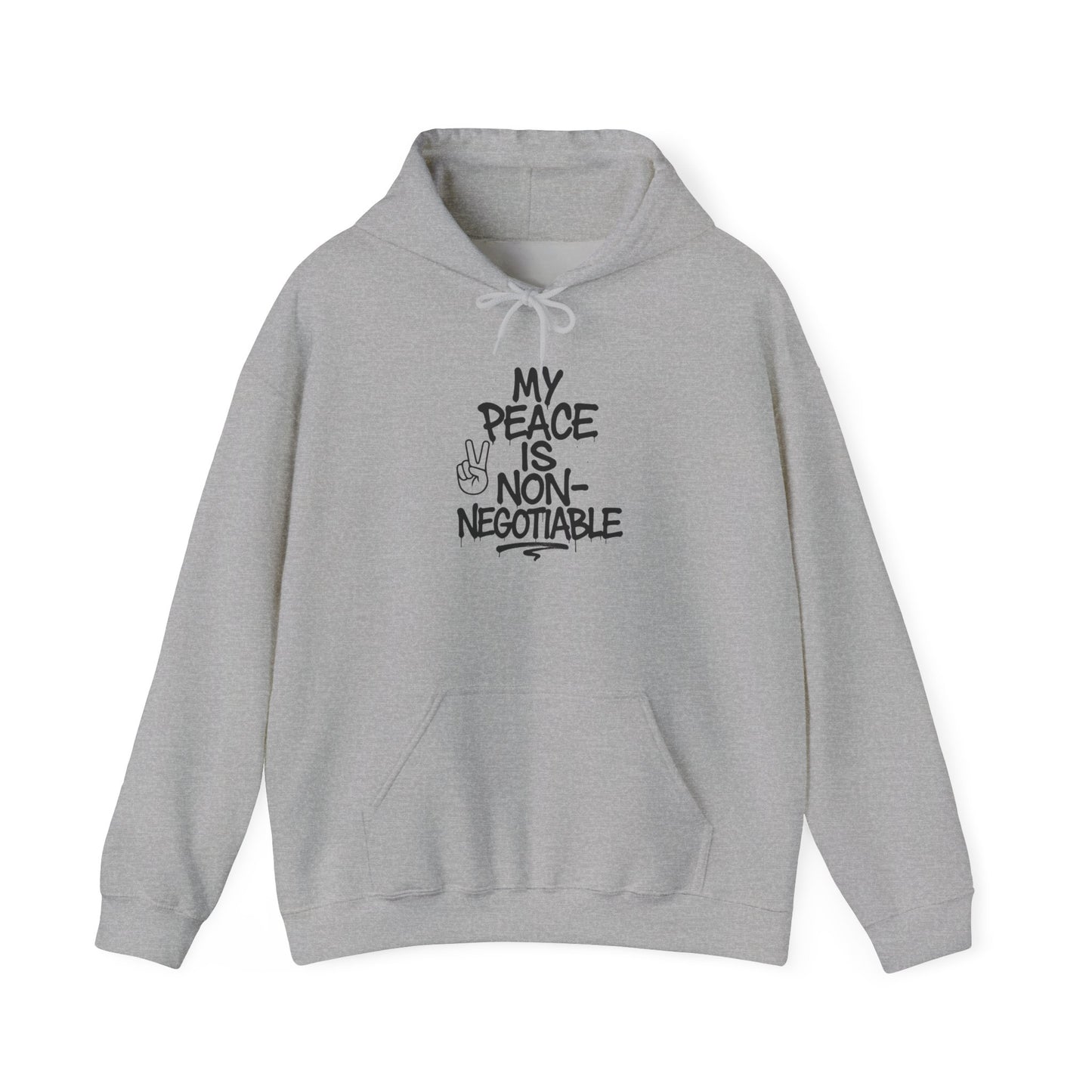 Peace is Non-Negotiable Hoodie