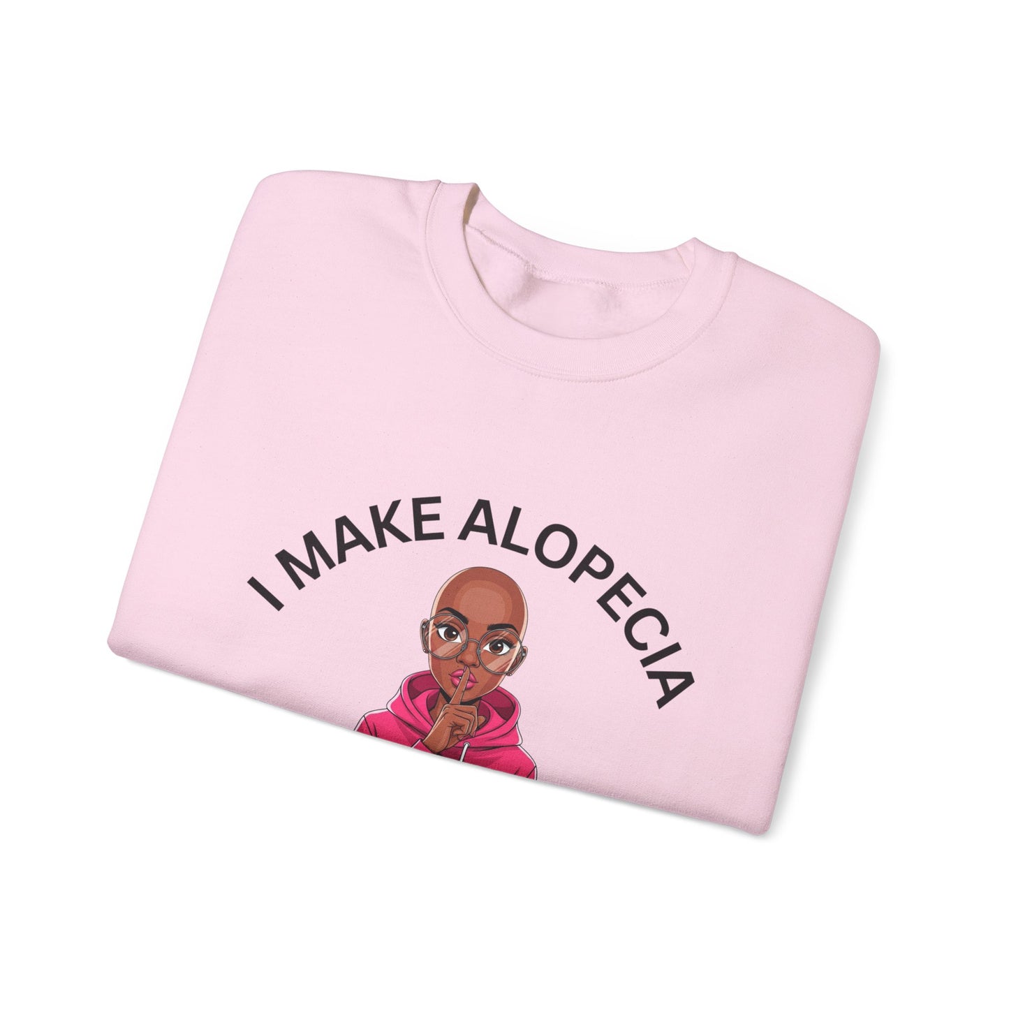 Alopecia Awareness Crewneck Sweatshirt