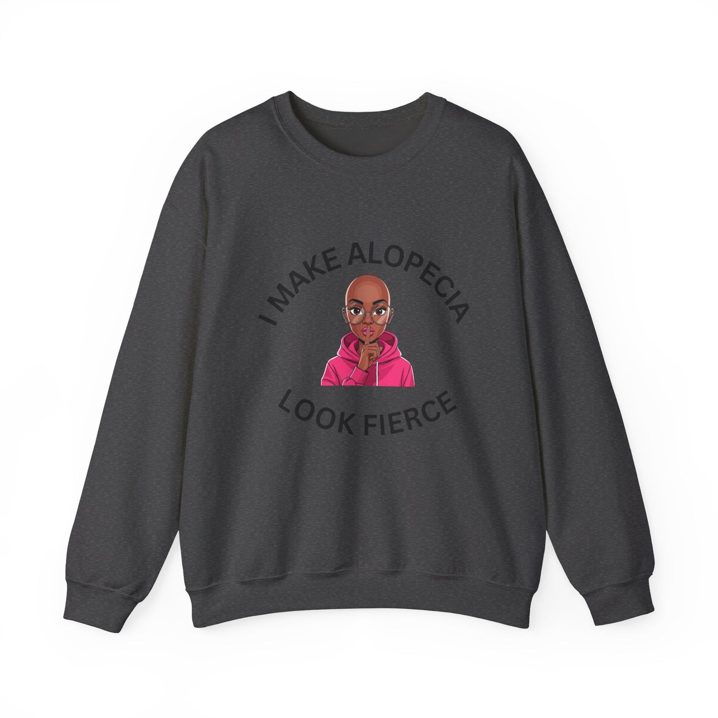 Alopecia Awareness Crewneck Sweatshirt