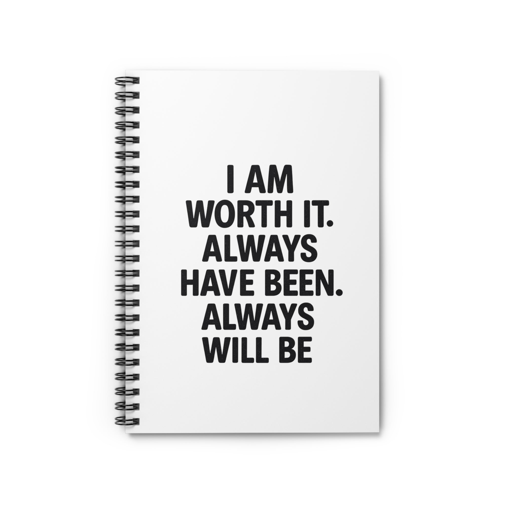 Inspirational Spiral Notebook for Self-Love and Resilience, Motivational Journal, Gifts for Students, Affirmation Notebook, Self-Care [...]