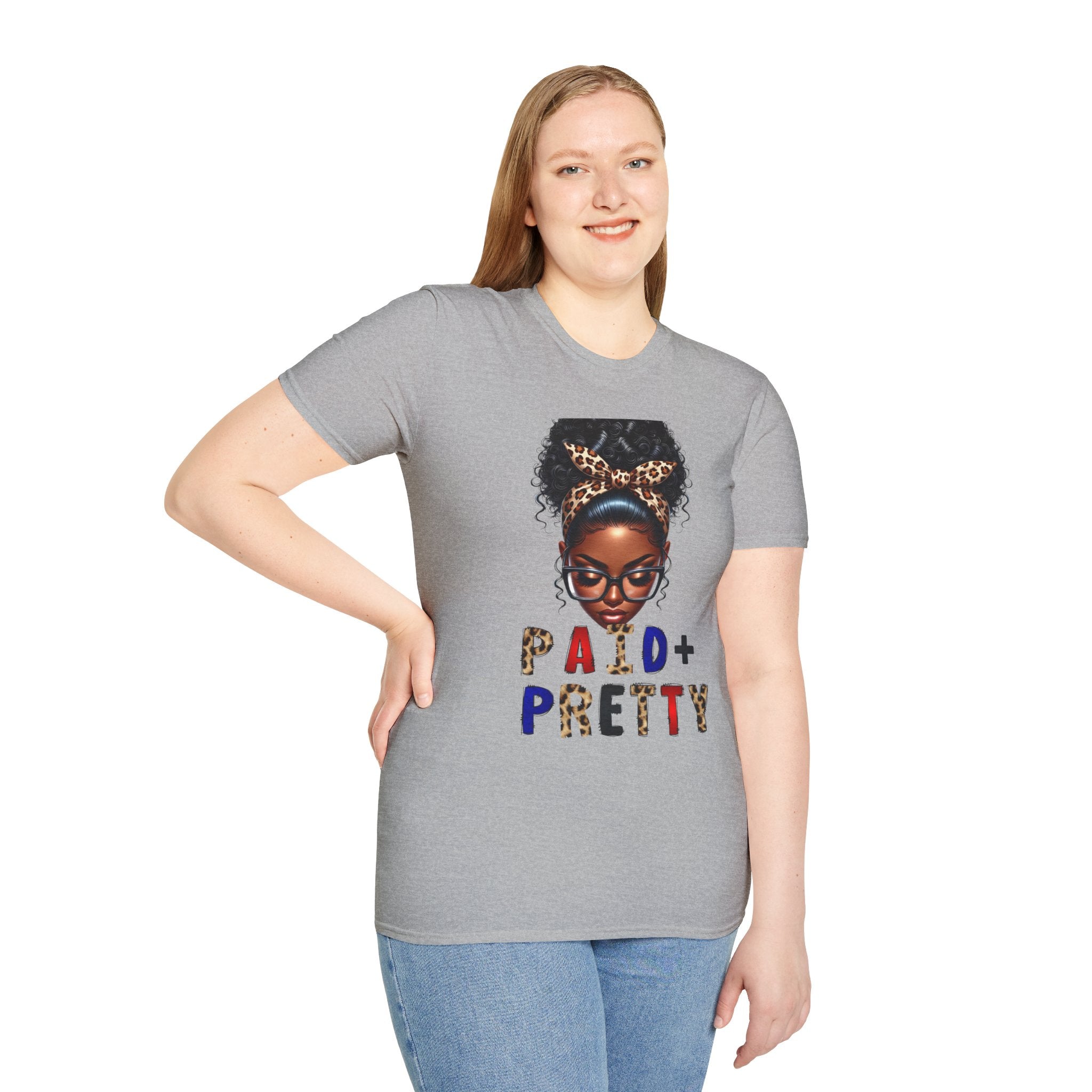 Paid + Pretty Unisex Softstyle T-Shirt