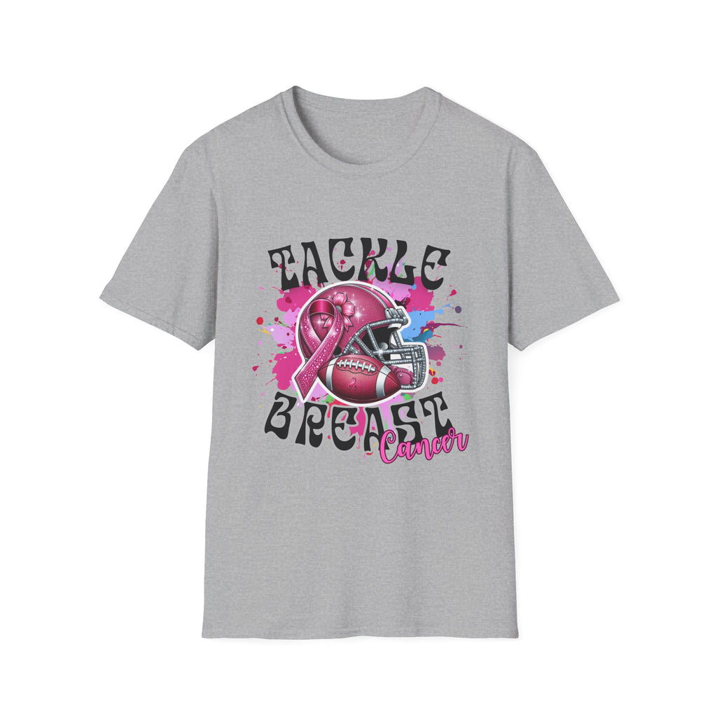 Tackle Breast Cancer T-shirt Support Breast Cancer