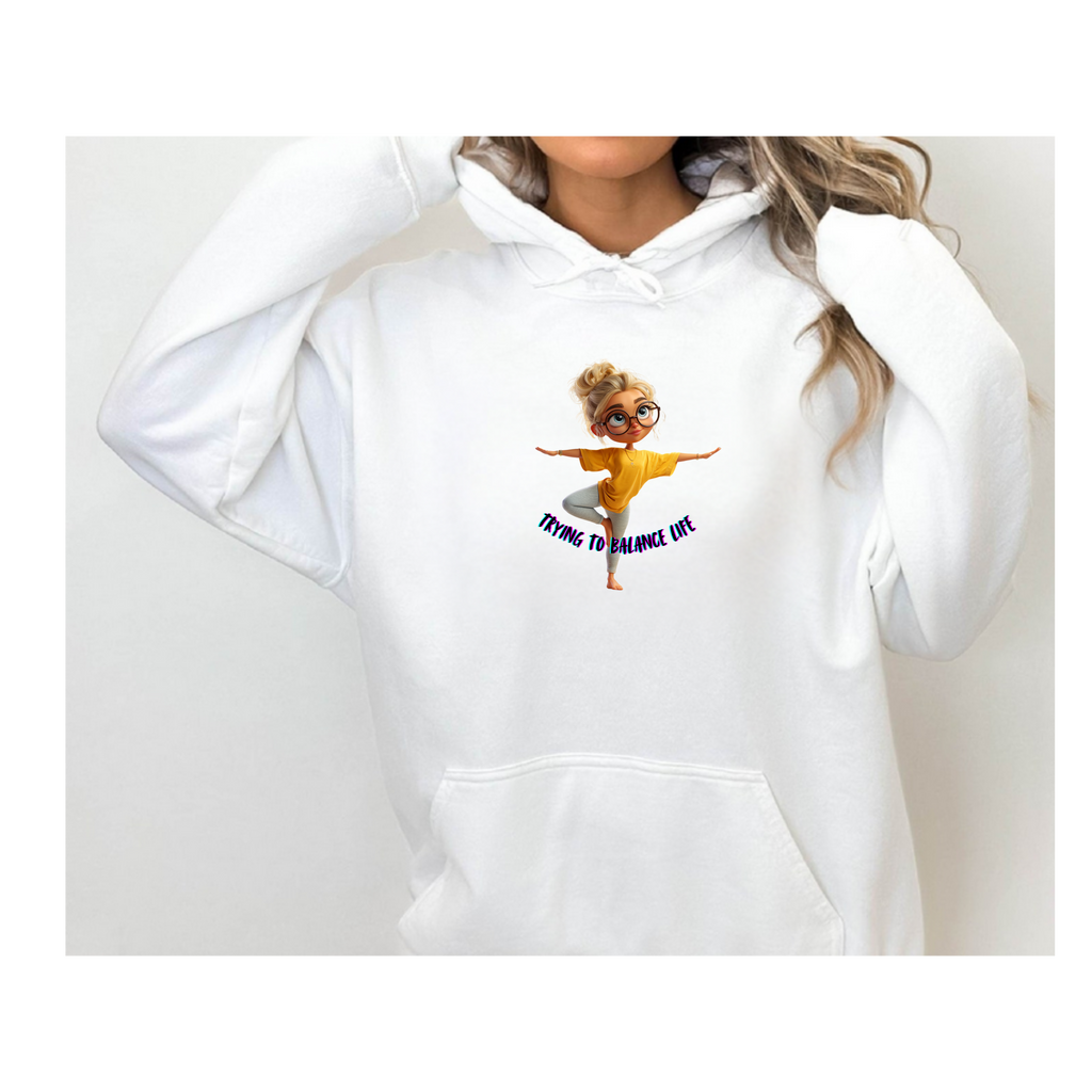 BALANCING LIFE - Hooded Sweatshirt