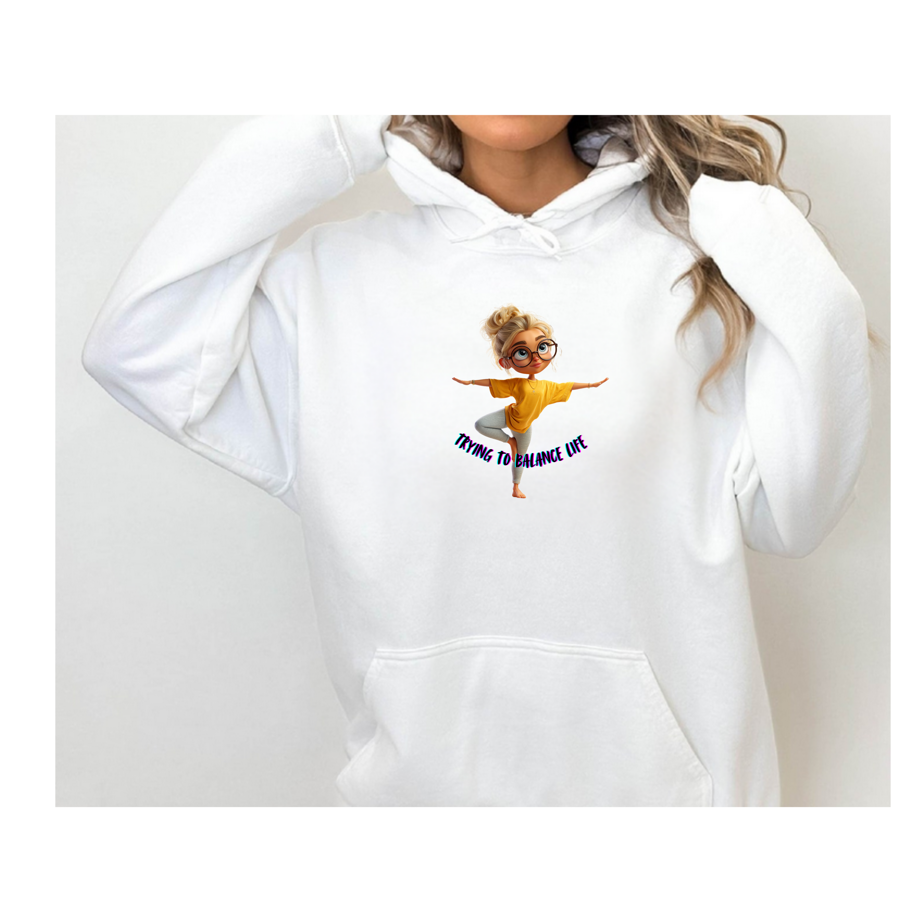 BALANCING LIFE - Hooded Sweatshirt