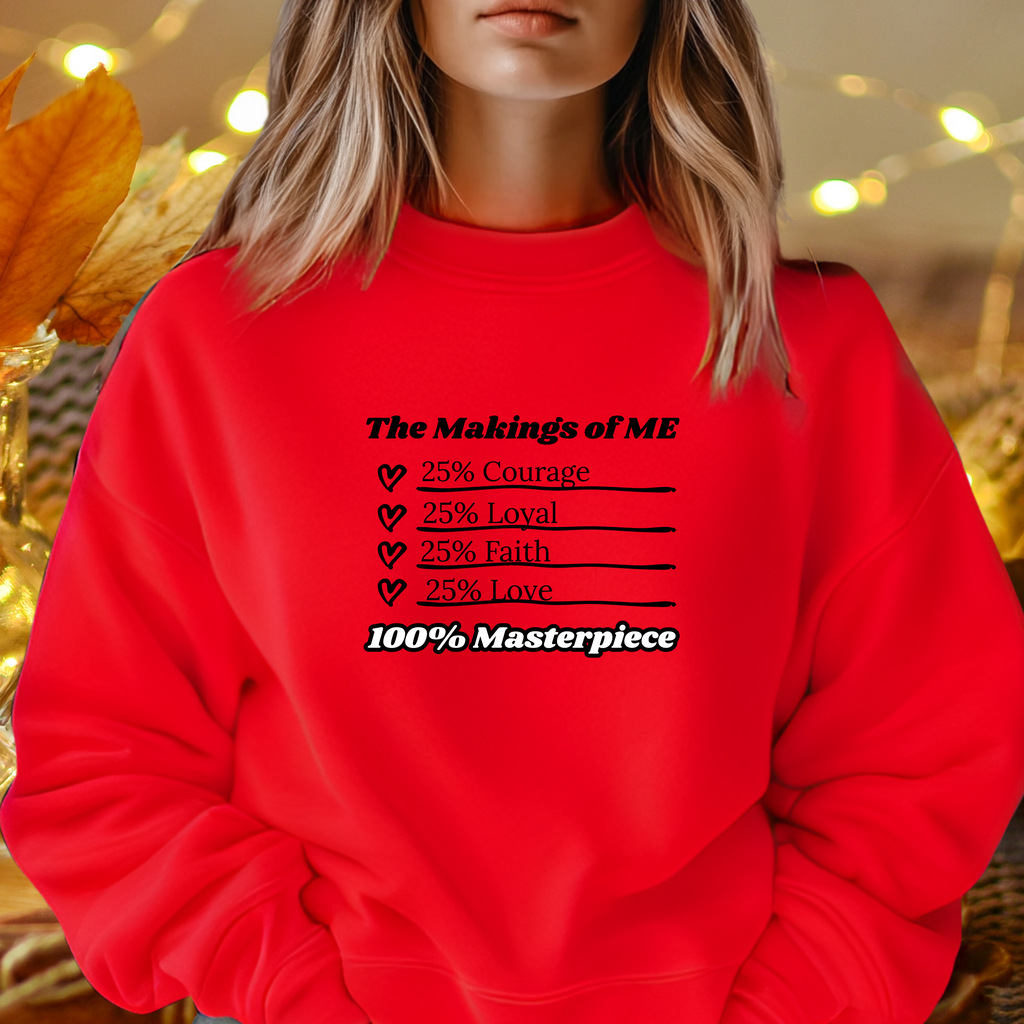 Makings of ME - Motivational Crewneck Sweatshirt