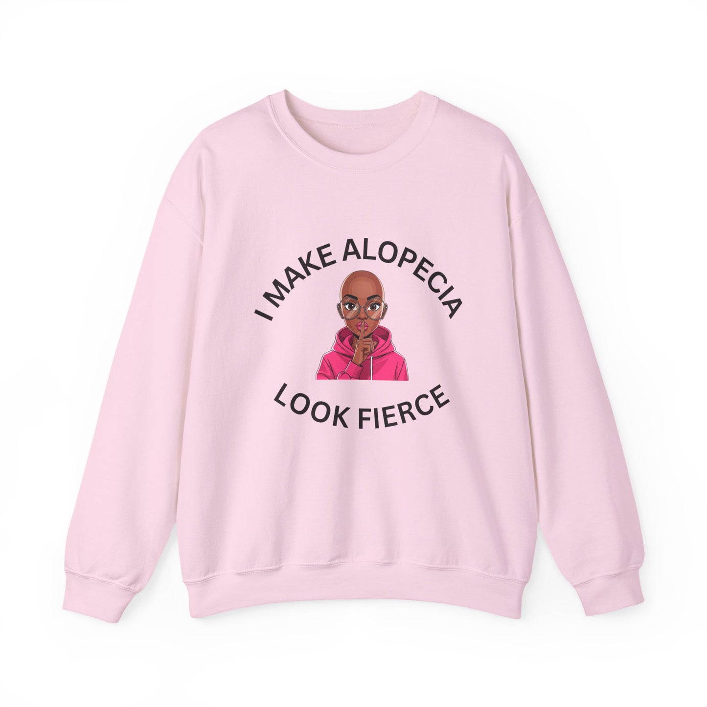 Alopecia Awareness Crewneck Sweatshirt