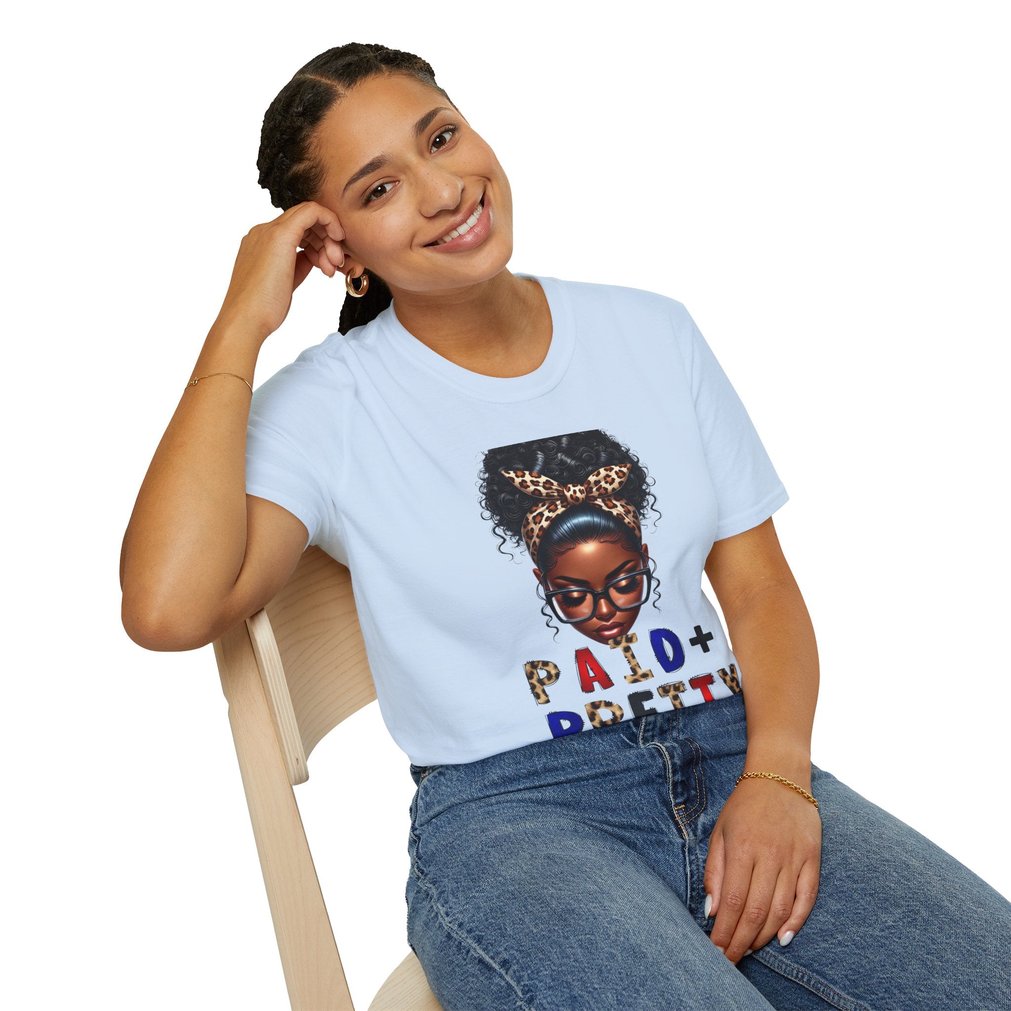 Paid + Pretty Unisex Softstyle T-Shirt