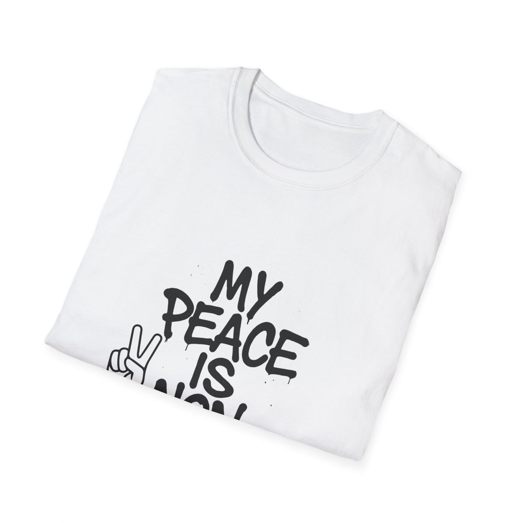 Peaceful Vibes Unisex T-Shirt - Graphic Tee, Casual Wear, Gift for Friends, Everyday Comfort, Positive Message Apparel