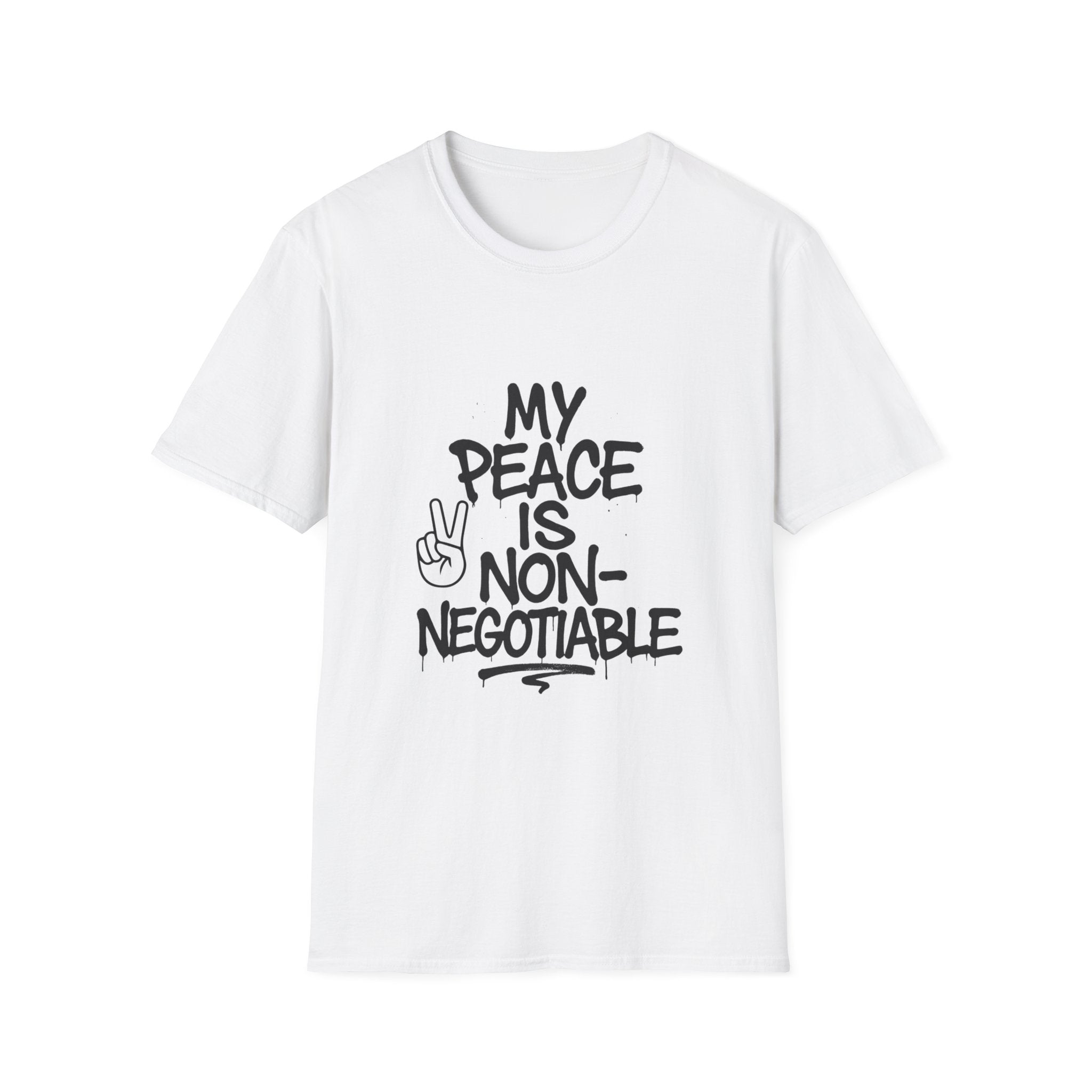 Peaceful Vibes Unisex T-Shirt - Graphic Tee, Casual Wear, Gift for Friends, Everyday Comfort, Positive Message Apparel