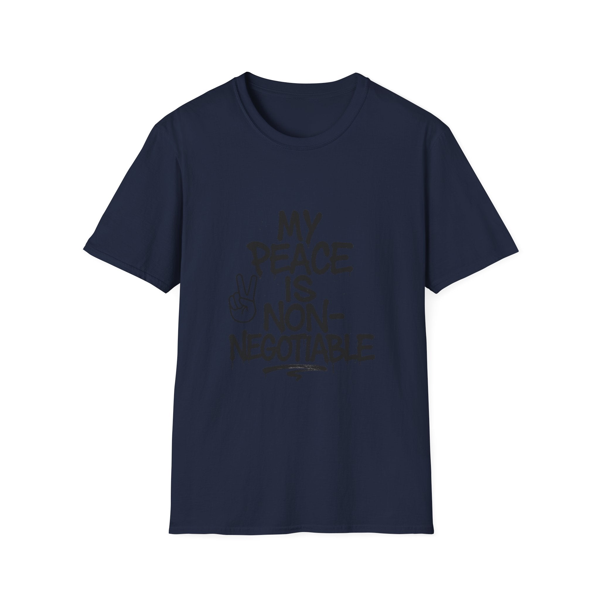 Peaceful Vibes Unisex T-Shirt - Graphic Tee, Casual Wear, Gift for Friends, Everyday Comfort, Positive Message Apparel