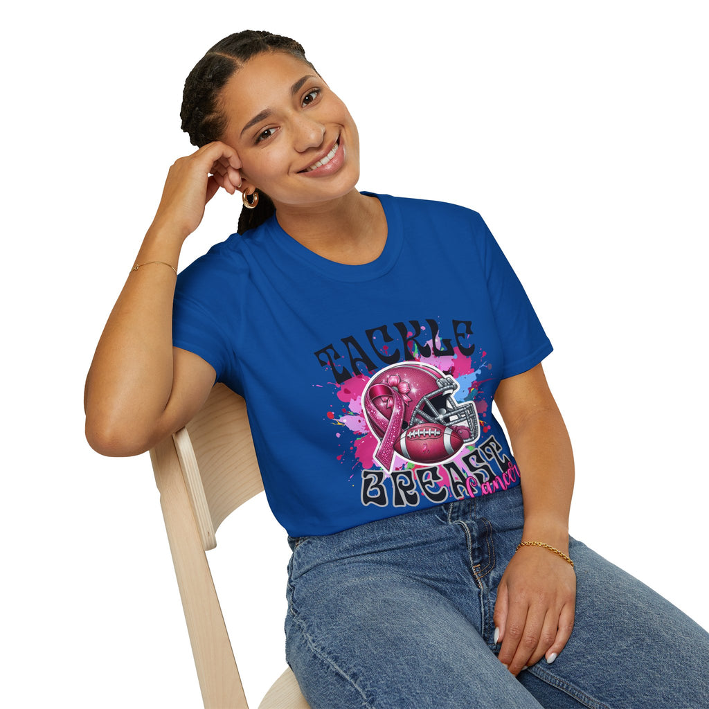 Tackle Breast Cancer T-shirt Support Breast Cancer